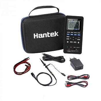 Осциллограф портативный Hantek 2D72, 2 канала, 70 МГц, цифровой мультиметр и генератор сигналов